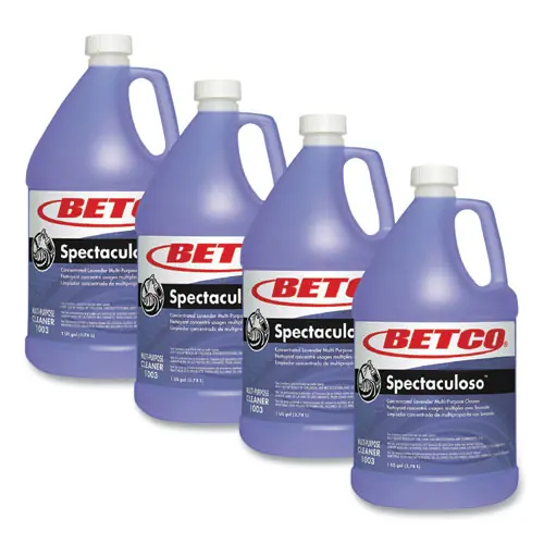 Betco® Spectaculoso Multipurpose Cleaner, Lavender Scent, 1 gal Bottle, 4/Carton