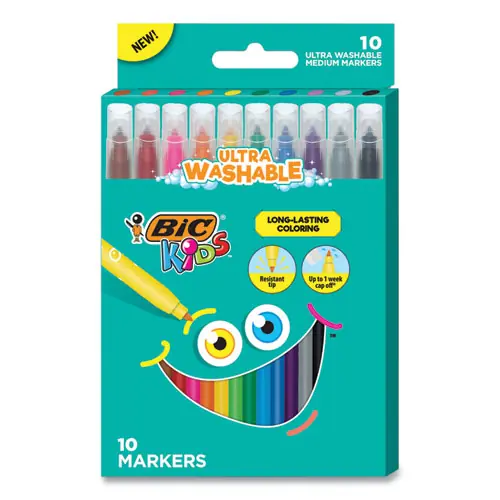 BIC® Kids® Ultra Washable Markers