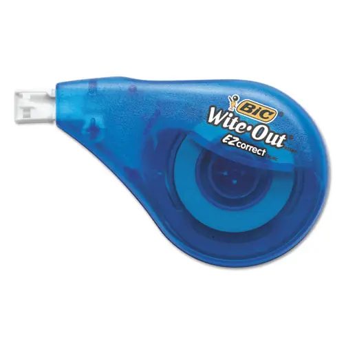 BIC® Wite-Out EZ Correct Correction Tape, Non-Refillable, Randomly Assorted Applicator Colors