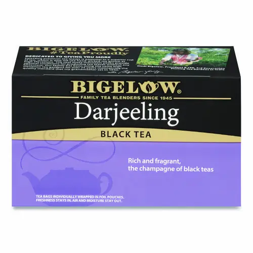 Bigelow® Darjeeling Black Tea Bags, 28/Box