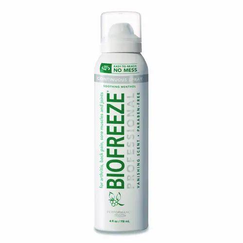 BIOFREEZE® Professional Colorless Topical Analgesic Pain Reliever Spray