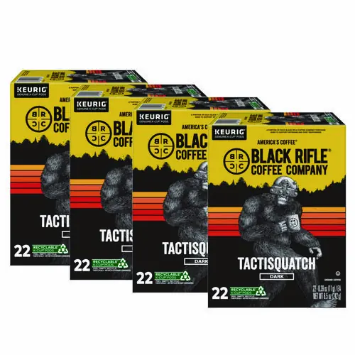 Black Rifle® Coffee Company Tactisquatch Coffee K-Cups, 88/Carton