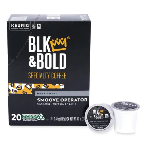 BLK & Bold® Smoove Operator K-Cups, 20/Box