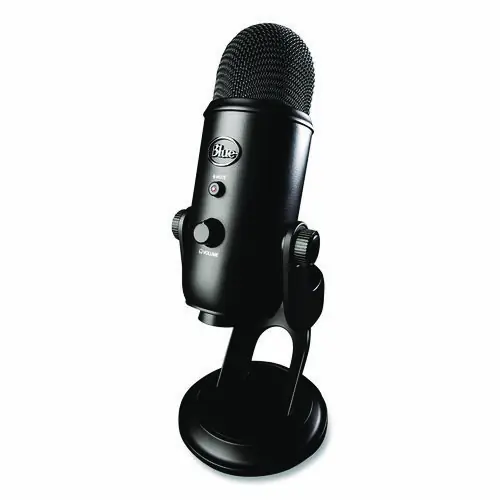 Blue Microphones Yeti Professional USB Microphone, Black