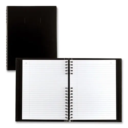 Blueline® AccountPro Records Register Book, Black Cover, 9.5 x 6, 300 Sheets