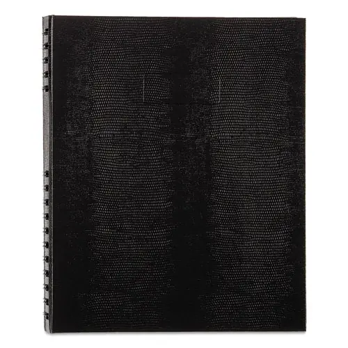 Blueline® NotePro Notebook, 1-Subject, Medium/College Rule, Black Cover, 100 Sheets, 11 x 8.5 inches