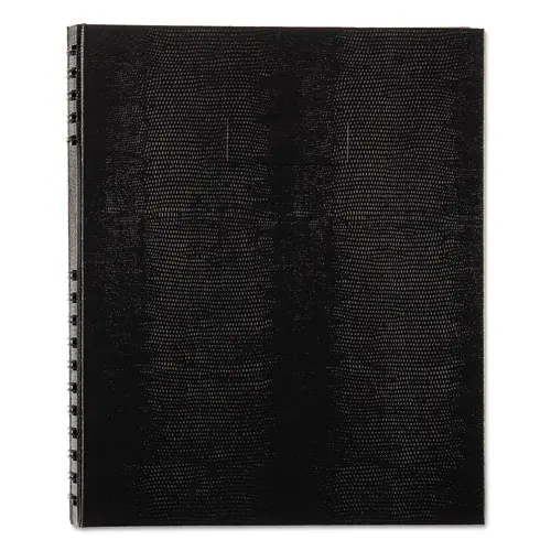 Blueline® NotePro Notebook, 1-Subject, Medium/College Ruled, Black Cover, 150 Sheets, 11" x 8.5"