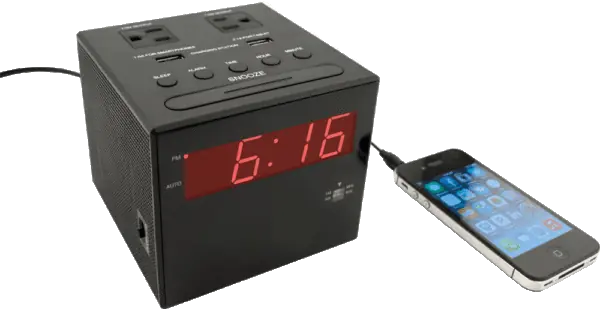 Bluetooth Clock Radio Charge Station