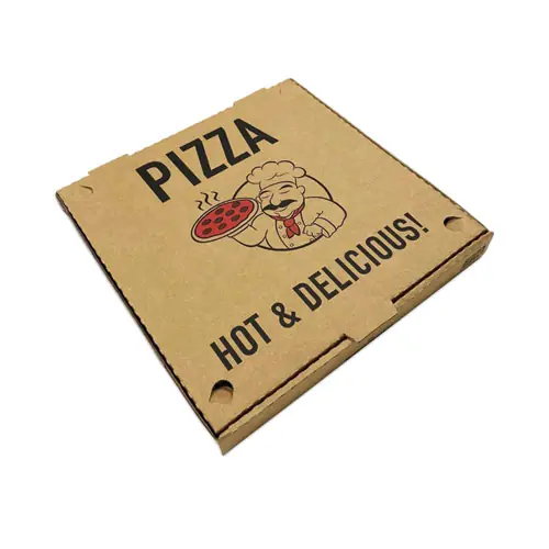 BluTable Pizza Boxes, 10 x 10 x 2, Brown, Paper, 50/Pack