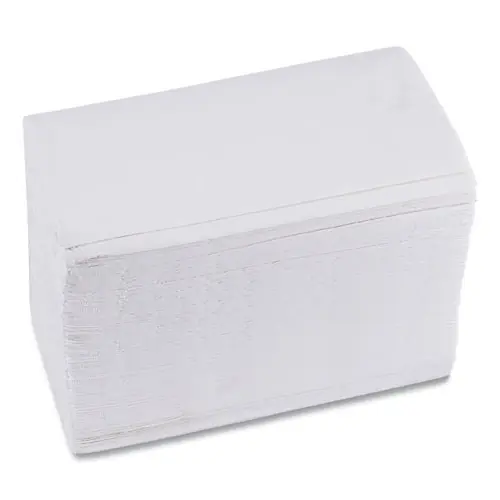 Boardwalk® 1/8-Fold Dinner Napkins, 2-Ply, 15" x 17", White, 300/Pack, 10 Packs/Carton