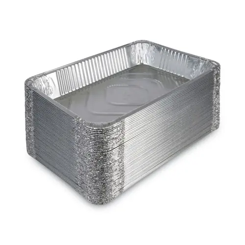 Boardwalk® Aluminum Steam Table Pans