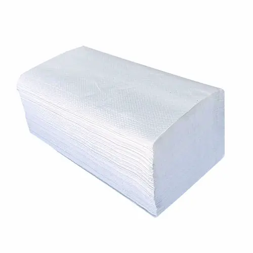 Boardwalk® Boardwalk Green Single-Fold Towels, Natural White, 250 Towels per Pack, 16 Packs per Carton