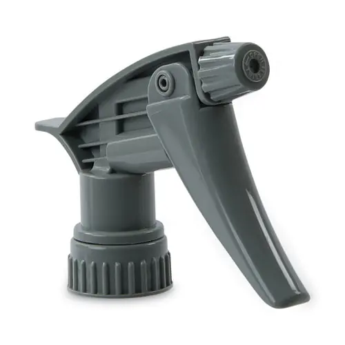 Boardwalk® Chemical-Resistant Trigger Sprayer 320CR, Gray, Fits 32 oz Bottles, 9.5" Tube, 24/Carton