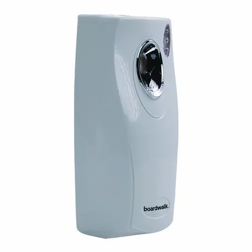 Boardwalk® Classic Metered Air Freshener Dispenser, White