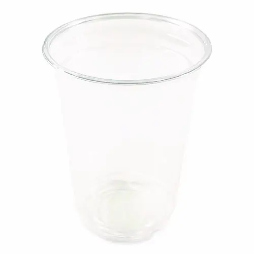 Boardwalk® Clear Plastic PET Cups, 10 oz, 50/Pack