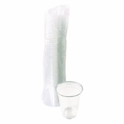 Boardwalk® Clear Plastic PET Cups, 14 oz, 50/Pack