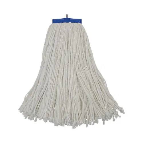 Boardwalk® Cut-End Lie-Flat Wet Mop Head, 16oz, White, 12/Carton