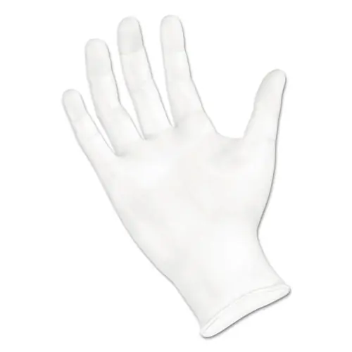 Boardwalk® Exam Vinyl Gloves, Powder/Latex-Free, Clear, Medium, 100/Box