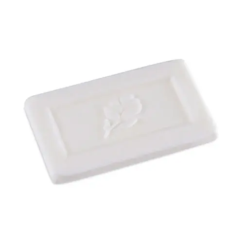 Boardwalk® Face and Body Amenity Soap, Flow Wrapped, Floral Scent, #1/2 Bar, 1,000/Carton