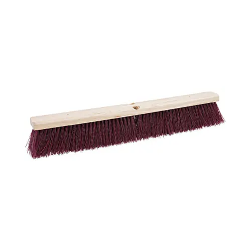Boardwalk® Floor Brush Head, Stiff Polypropylene Bristles, 24"