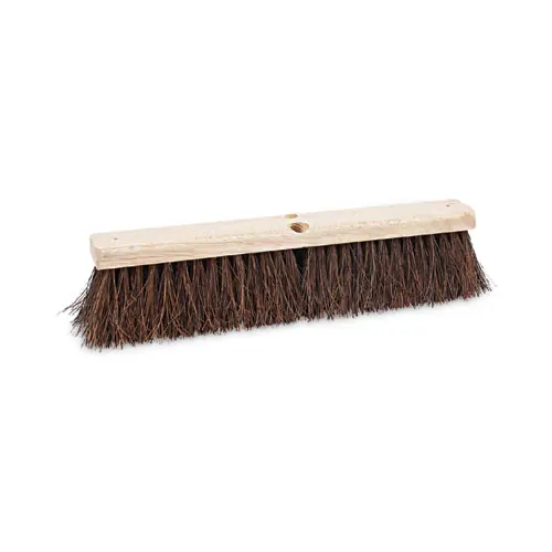 Boardwalk® Floor Brush Head, Natural Palmyra Fiber Bristles, 18"