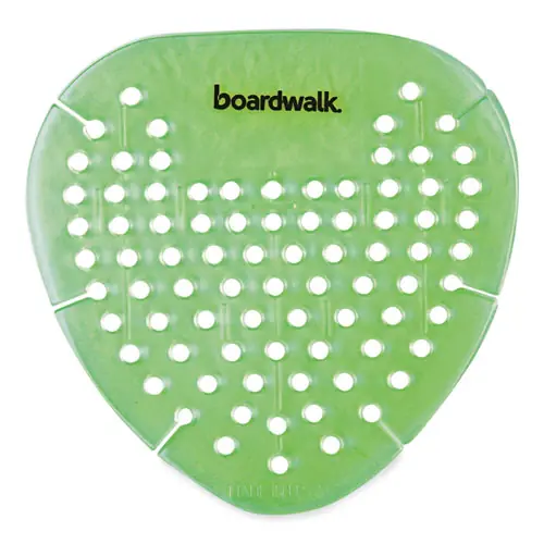 Boardwalk® Gem Urinal Deodorizer Screen, Herbal Mint Scent, Green, 12/Box