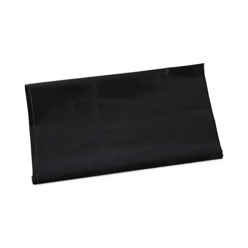 Boardwalk® Linear Low Density Industrial Can Liners, 45 gal, 1.7 mil, 40" x 46", Black, Flat Pack, 100/Carton