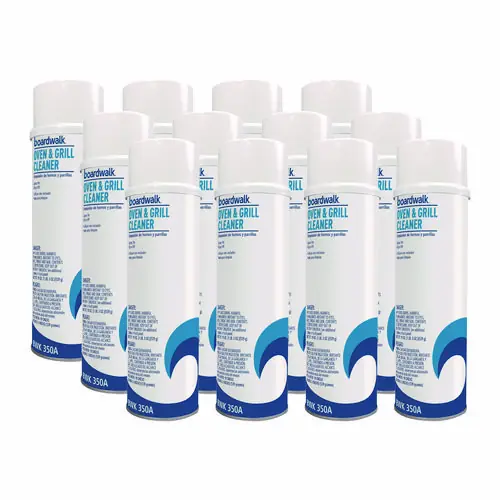 Boardwalk® Oven and Grill Cleaner, 20 oz Aerosol Spray, 12/Carton