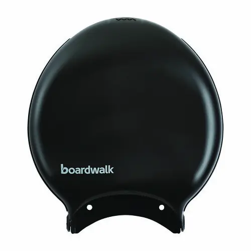 Boardwalk® Single Jumbo Toilet Tissue Dispenser, Black