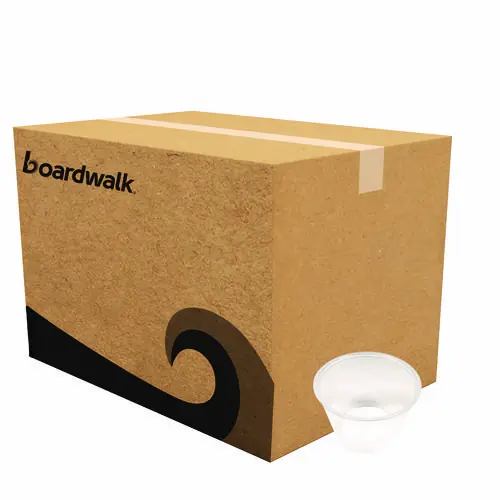 Boardwalk® Souffle/Portion Cups, 4 oz, Plastic, Translucent, 2,500/Carton