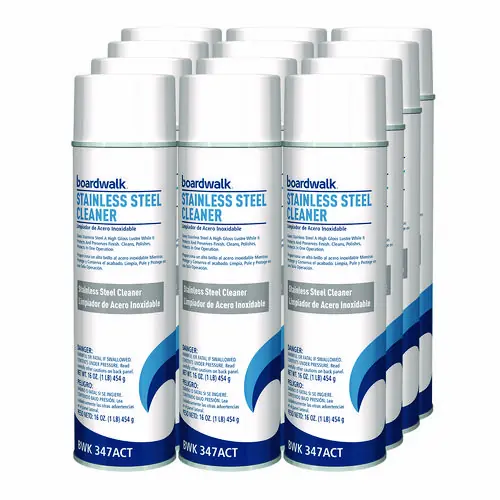 Boardwalk® Stainless Steel Cleaner & Polish