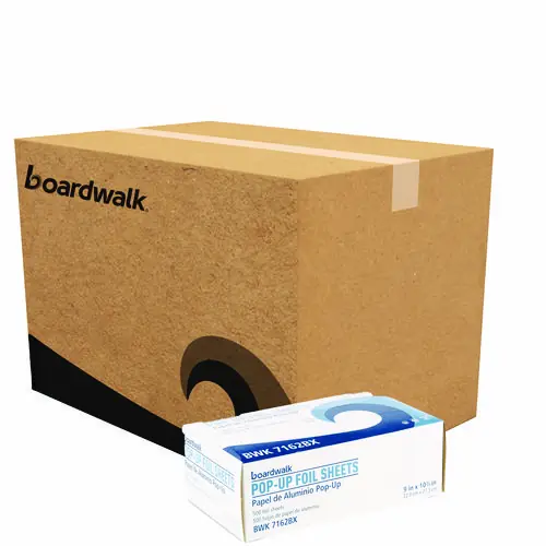 Boardwalk® Standard Aluminum Foil Pop-Up Sheets