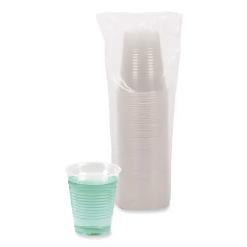 Boardwalk® Translucent Plastic Cold Cups, 12 oz, 50/Pack