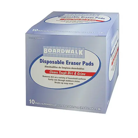 Boardwalk Gen-purpose Cleaning Pad 4.6 x 2.4 Melamine White