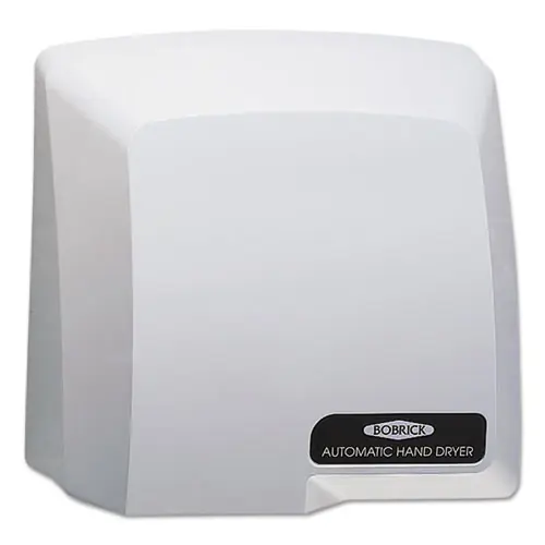 Bobrick Compact Automatic Hand Dryer, 115 V, Gray