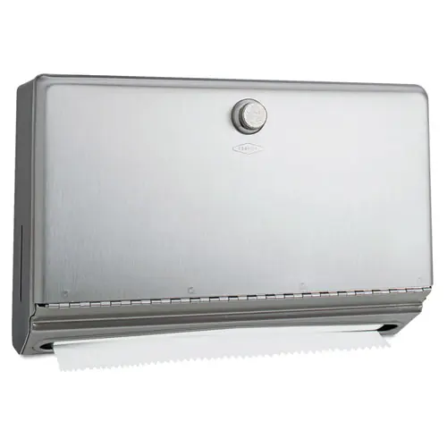Bobrick Surface-Mounted Stainless Steel Paper Towel Dispenser