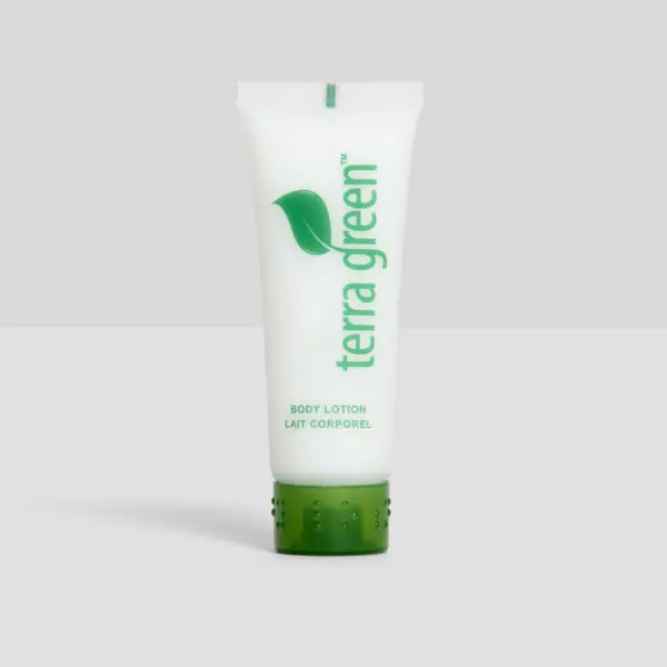 Body Lotion – Terra Green, Screw Cap Tube, Lemongrass, 34 ml, Case of 288