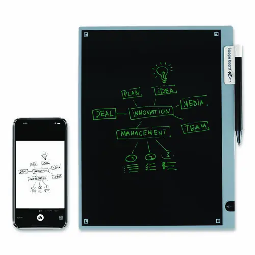 Boogie Board™ Blackboard 2.0 Smart Scan Notebook, Black/Gray