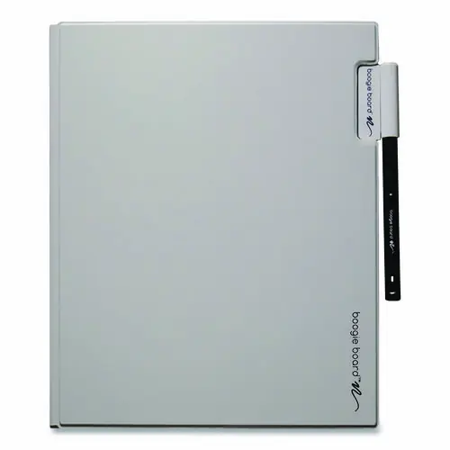 Boogie Board™ Blackboard Folio, 9.1" x 11.1", Magnetic Closure, Gray