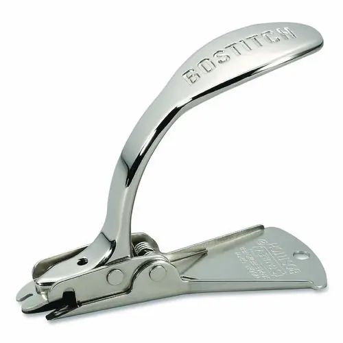 Bostitch® Heavy-Duty Push Staple Remover, Chrome