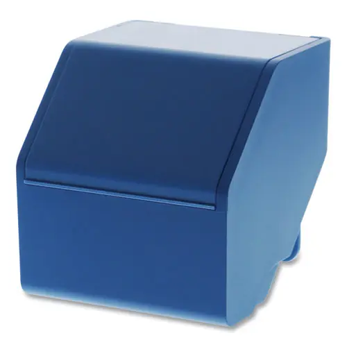 Bostitch® Konnect Desktop Organizer Short Storage Bin, Blue