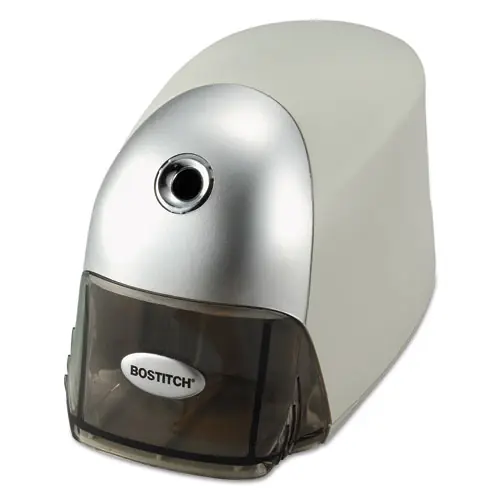 Bostitch® QuietSharp Executive Electric Pencil Sharpener, Gray, AC-Powered