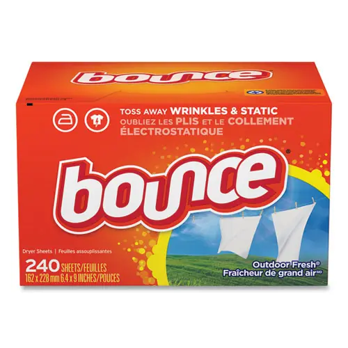 Bounce® Fabric Softener Sheets, Outdoor Fresh, 240 Sheets/Pack
