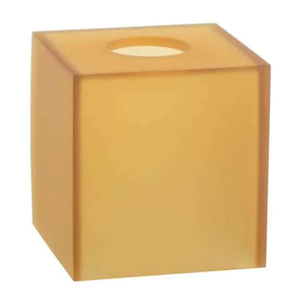 Boutique Tissue Holder: GHOST AMBER FROST