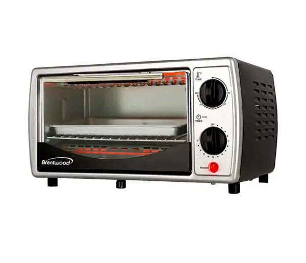 Brentwood Stainless Steel 4 Slice Toaster Oven