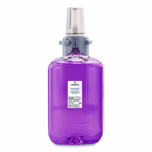 Brighton Professional™ Antibacterial Foaming Hand Soap Refill for ADX-12 Dispensers, Plum Scent