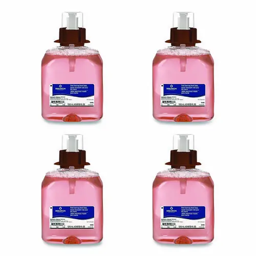 Brighton Professional™ Foaming Hand Soap Refill for BP Dispenser, Fruity Scent, 1,250 mL, 4/Carton