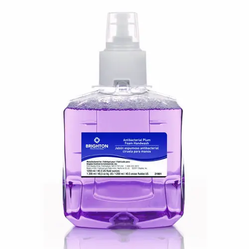 Brighton Professional™ LTX-12 Antibacterial Hand Soap Refill, Plum Scent, 2/Carton