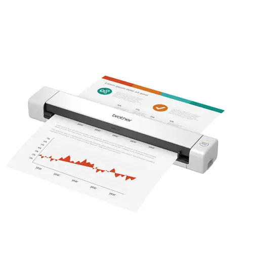 Brother DS-640 Compact Mobile Document Scanner, 600 dpi Optical Resolution