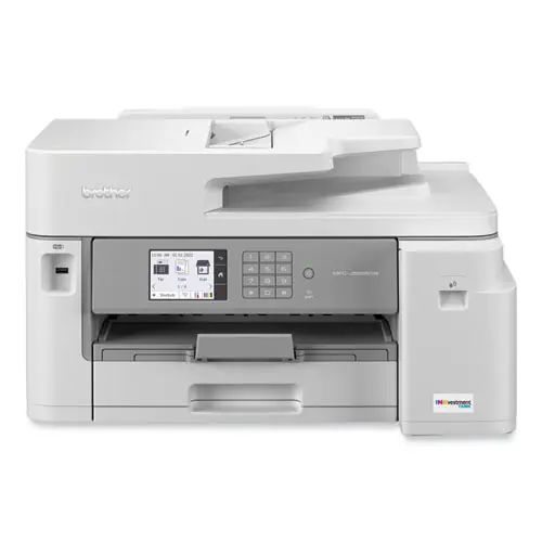 Brother MFC-J5855DW INKvestment Tank All-in-One Color Inkjet Printer, Copy/Fax/Print/Scan
